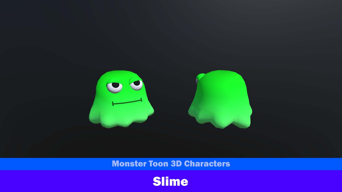 Monster Toon 3D Characters