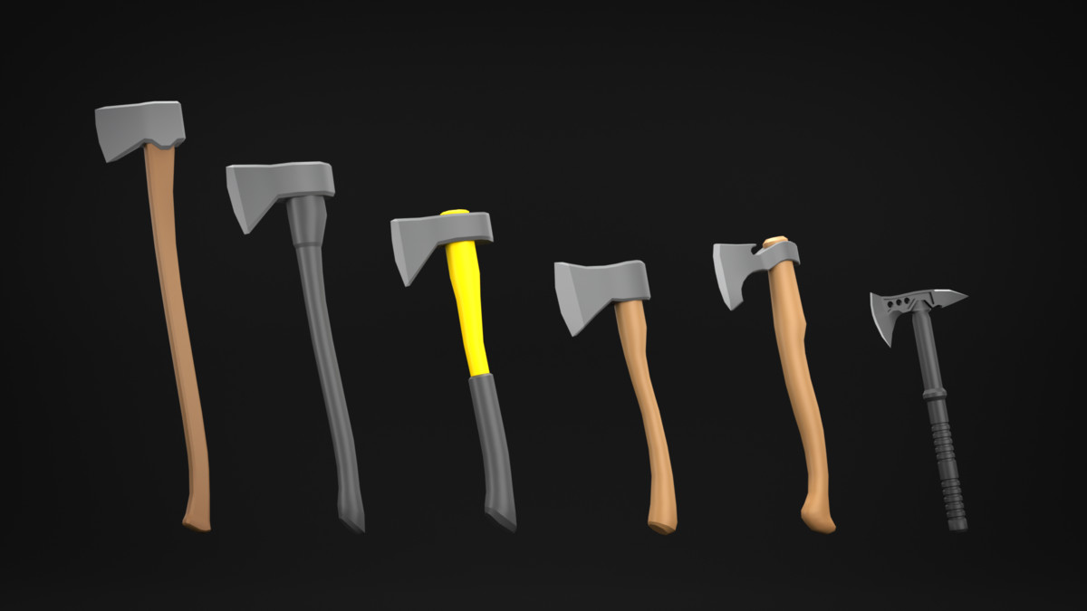 Low Poly - Tools Pack