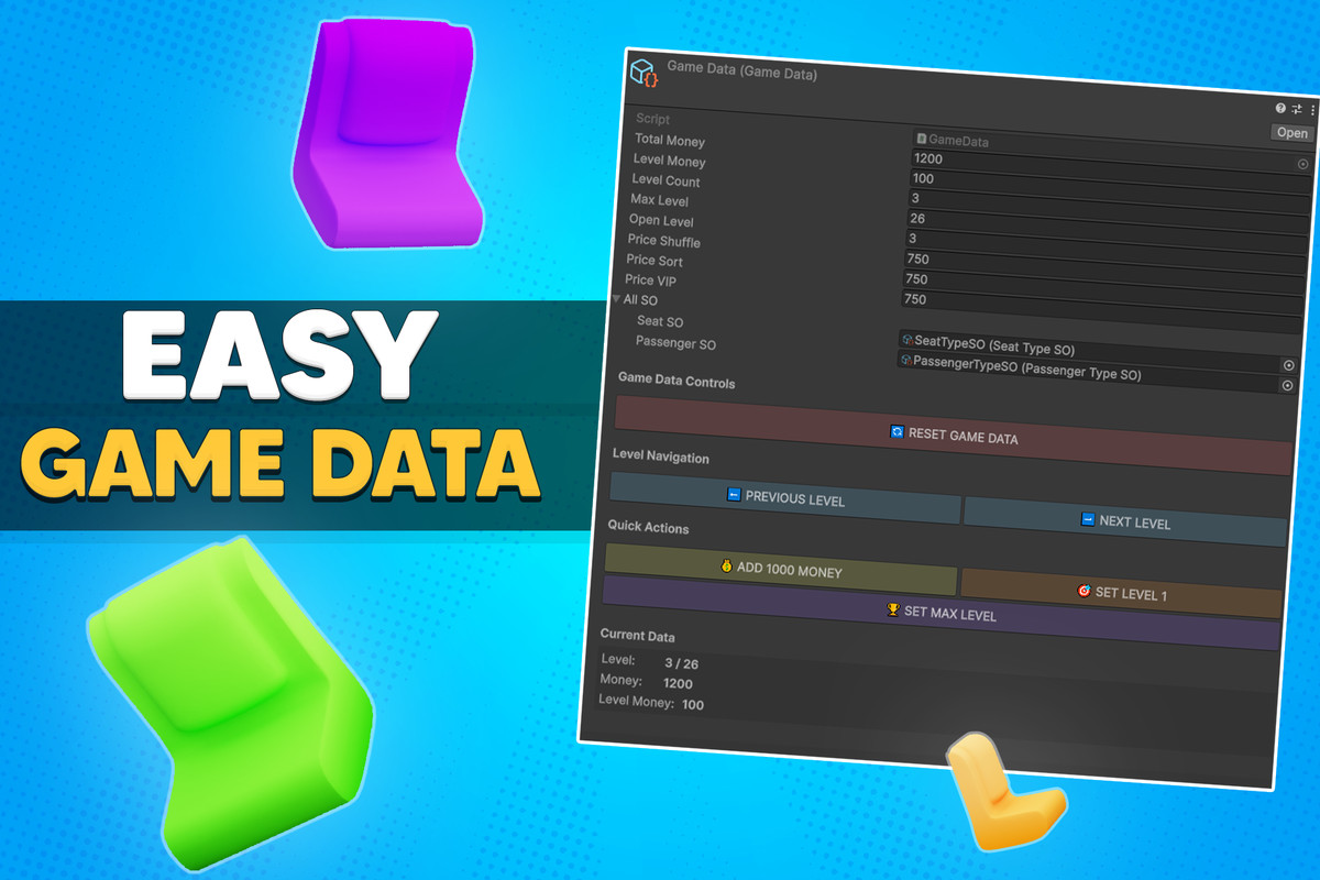 Seat Sorting | Game Template
