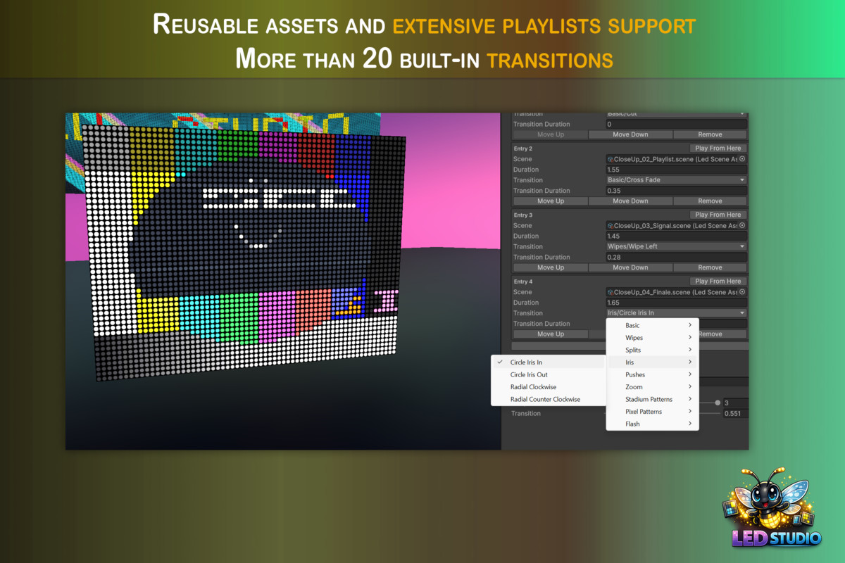 LED Studio - Realistic LED Walls, Displays & Signage for Unity, image 9