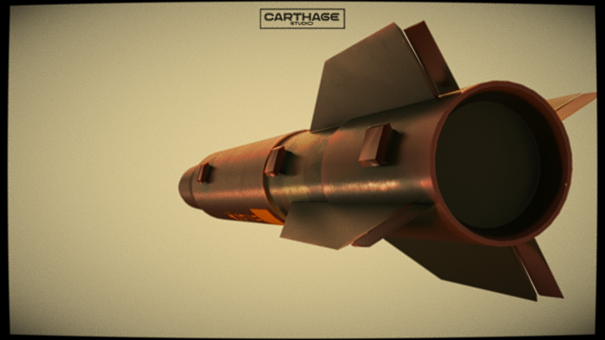 Modular lowpoly Missile & Launcher Pack