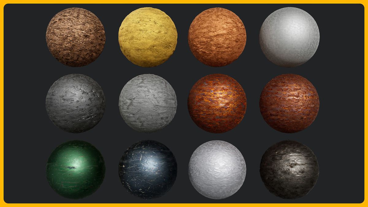Realistic Materials - Metal 1