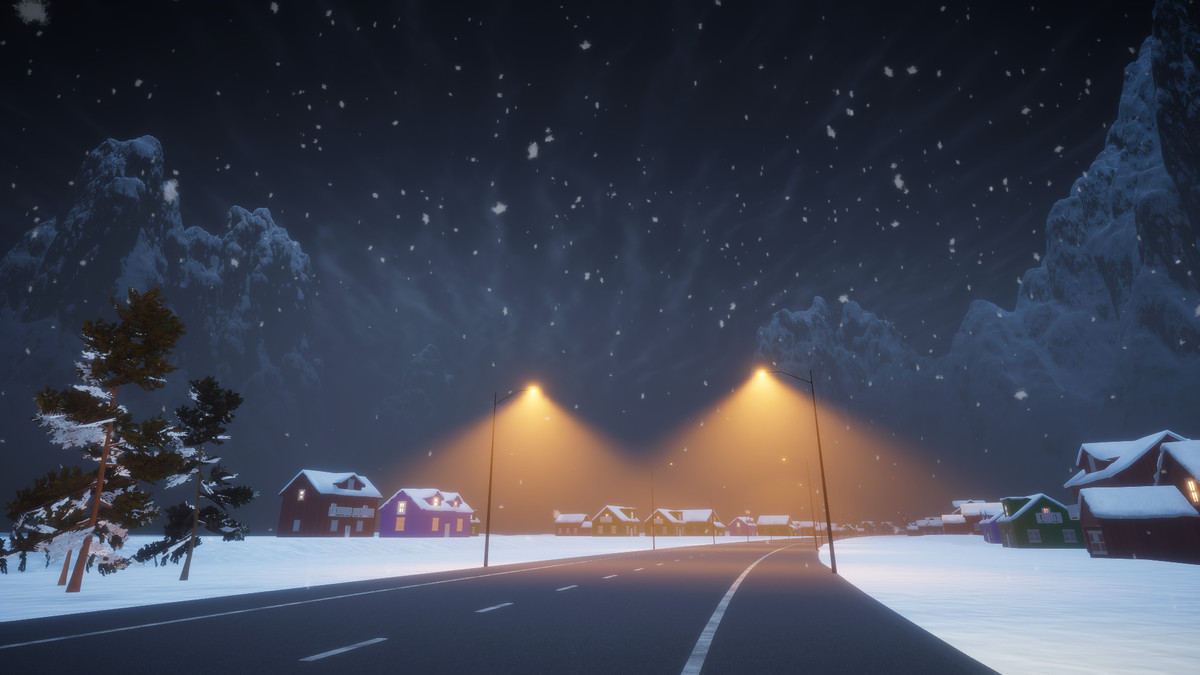 Snow-covered Island