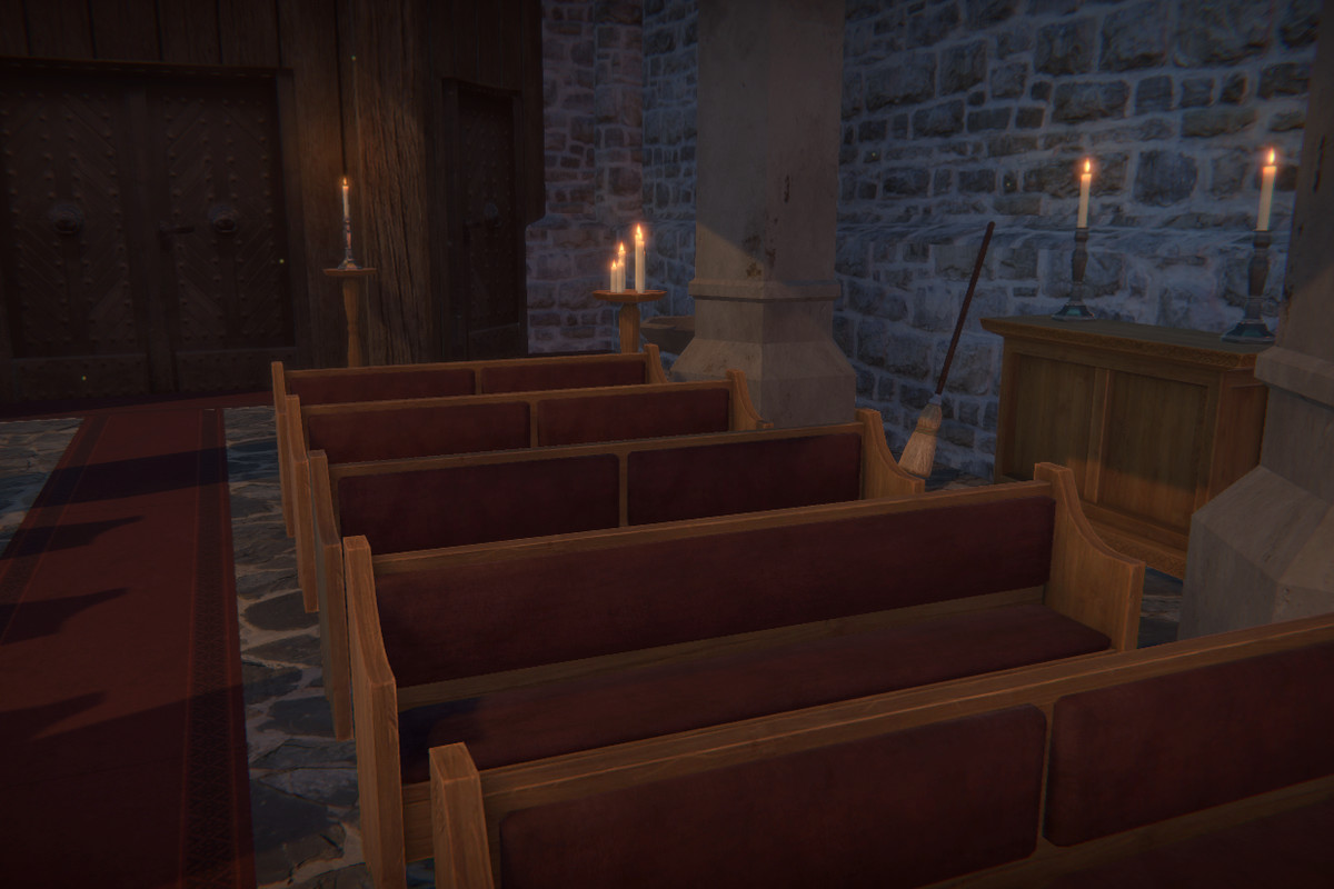 Church Interior Props