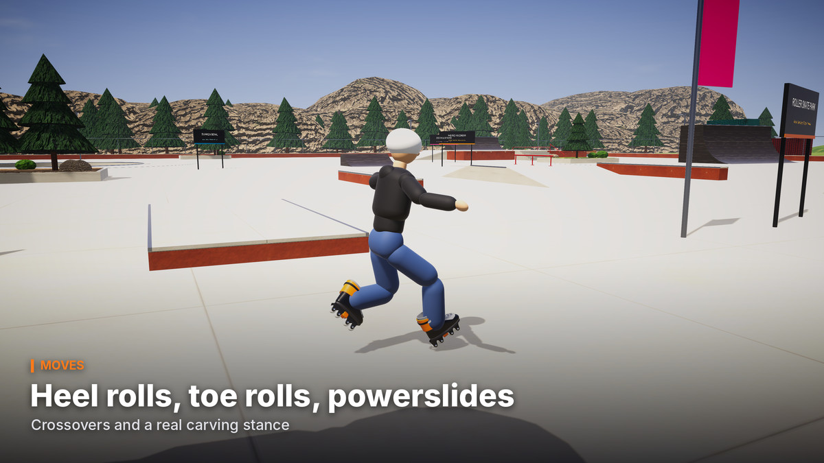 Roller Skate Controller: Physics Inline Skating Kit
