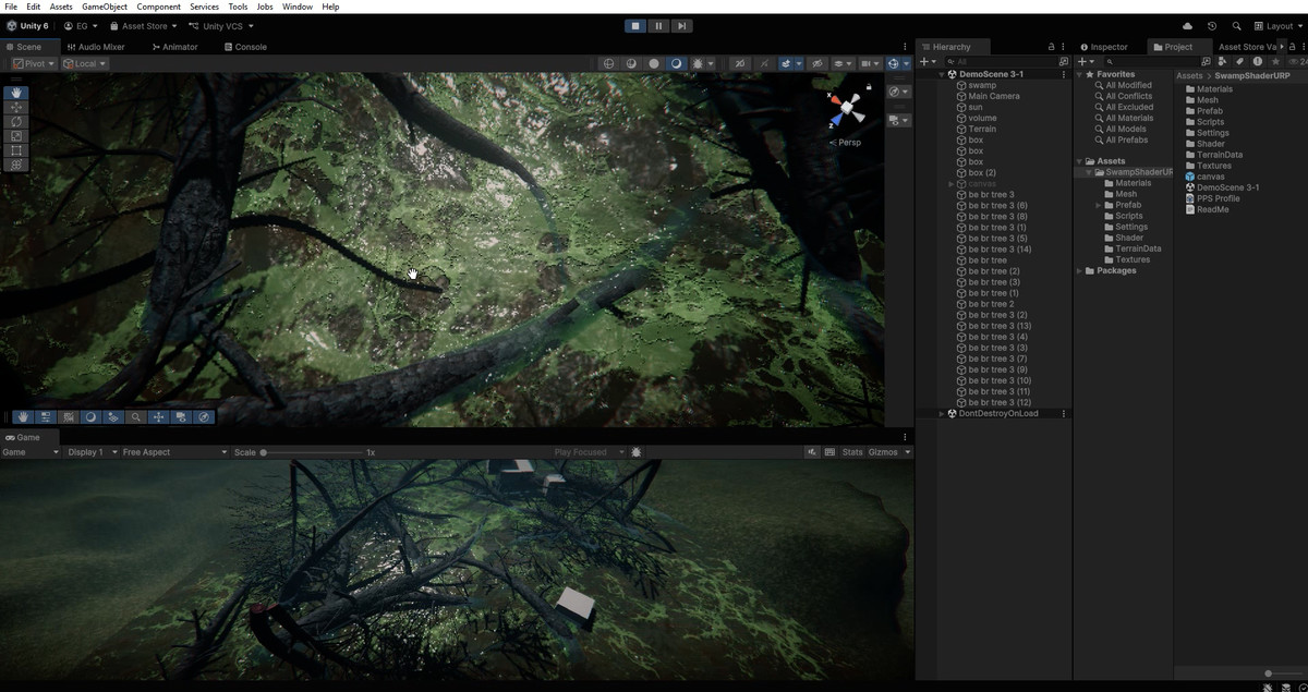 Swamp shader 2 (URP)