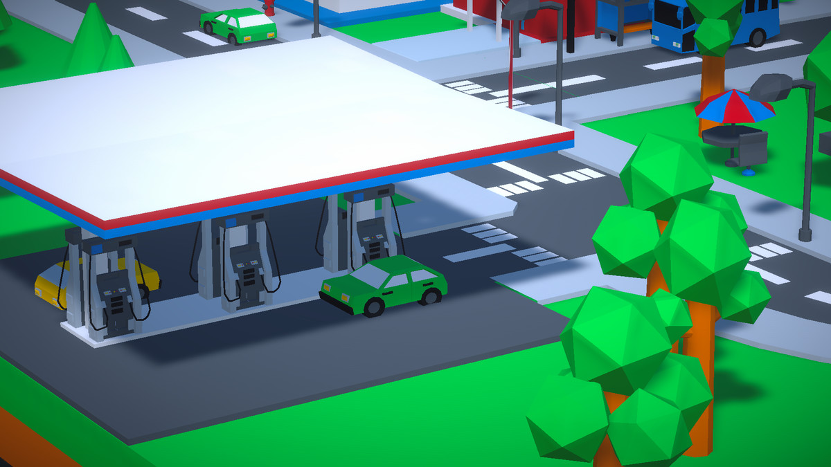 Low Poly Mini City