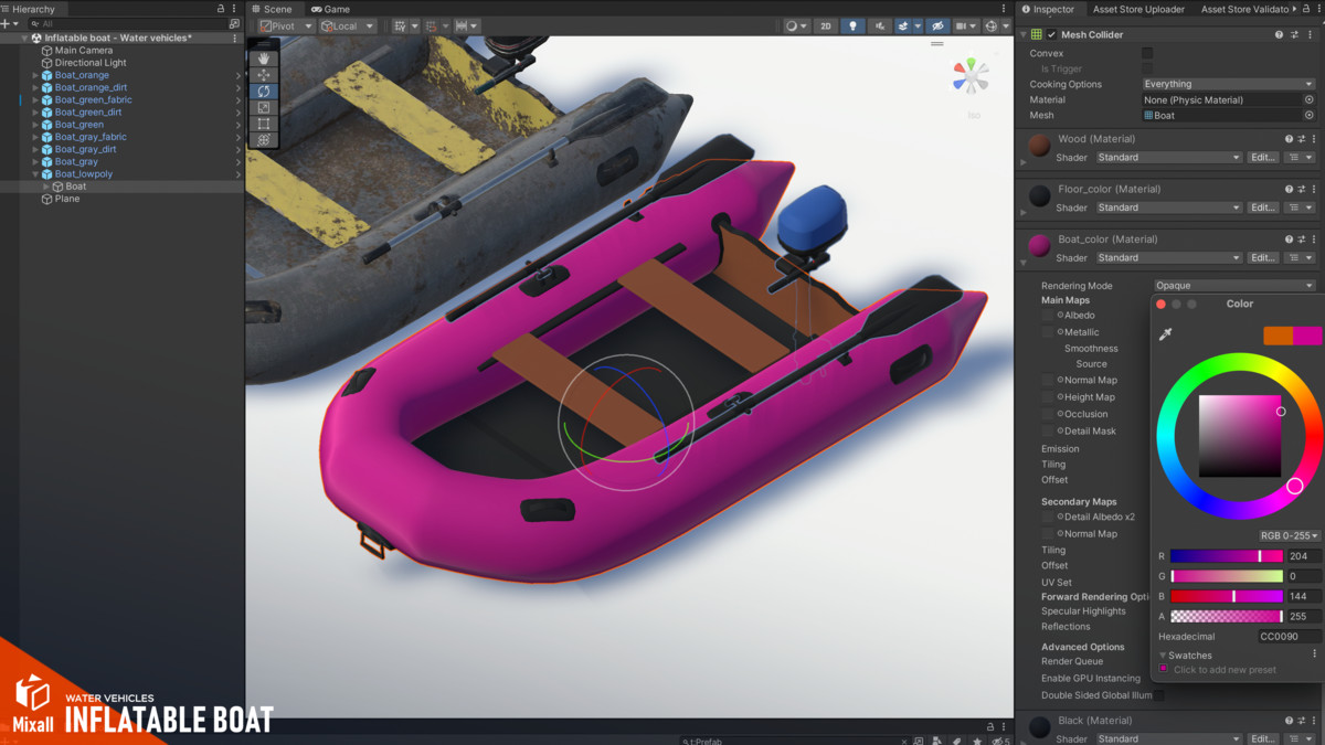 Inflatable boat - Water vehicles