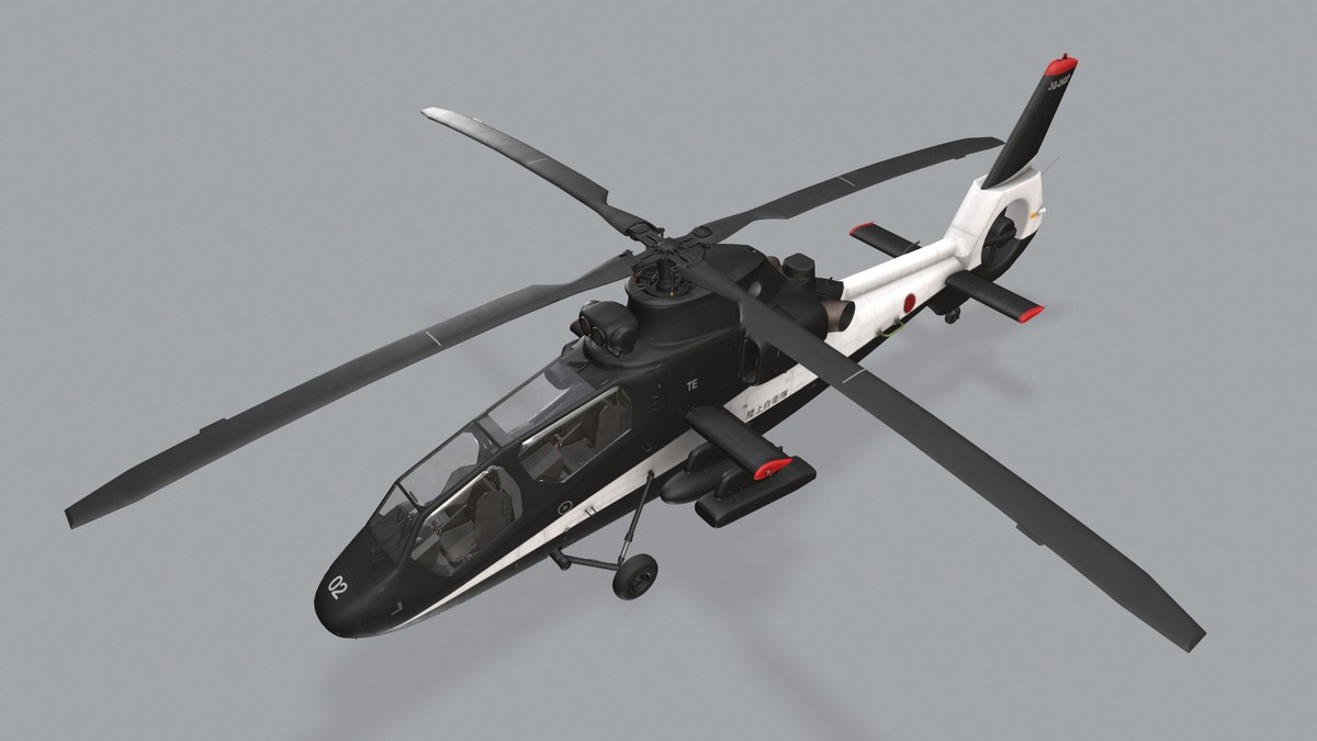 OH-1 Ninja JGSDF Black Static (445)