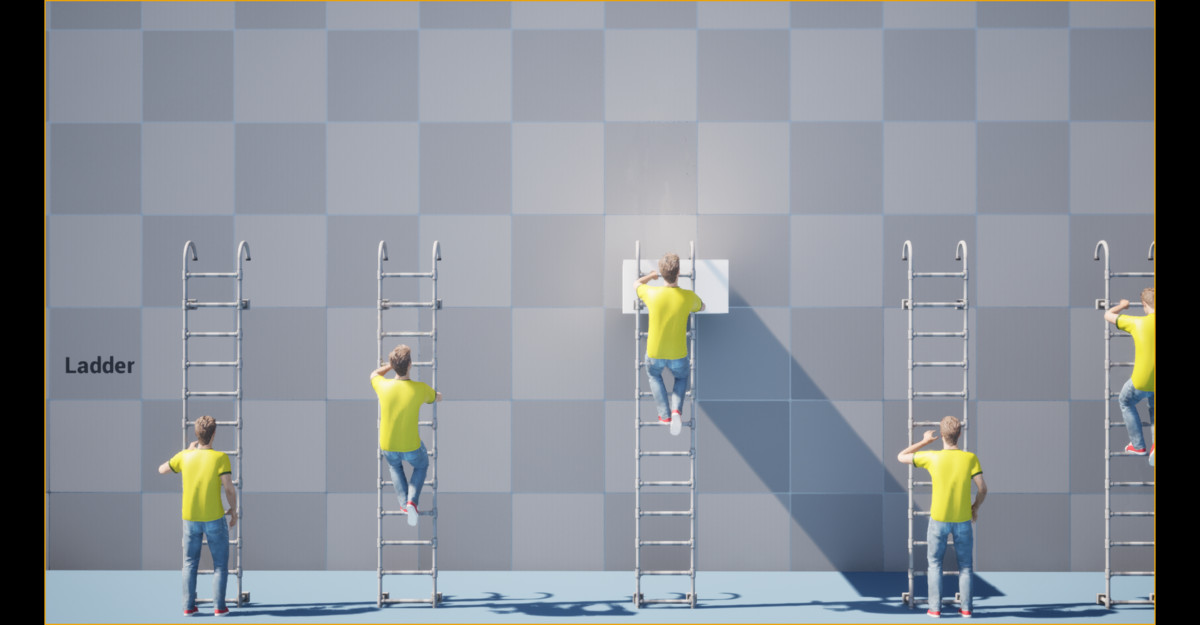 Medieval Castle Guard Animation