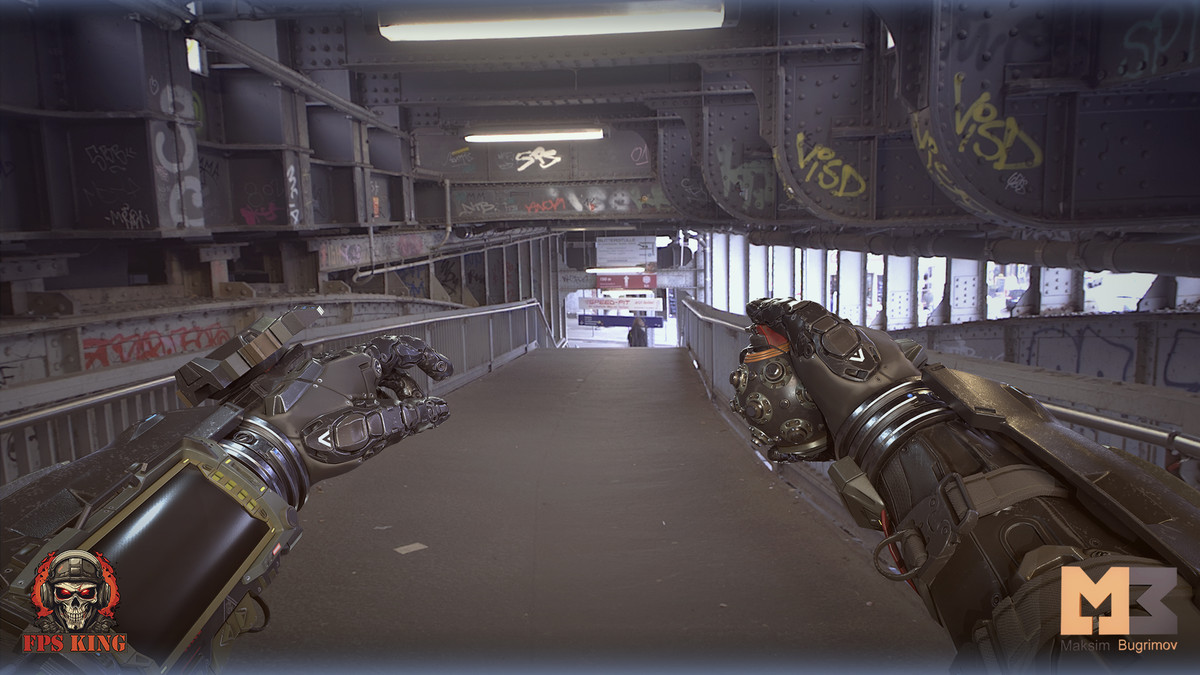 Sci_Fi Hands With Grenade (Animations)