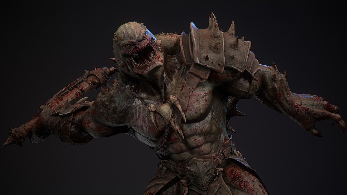 Brutal Warrior Monster