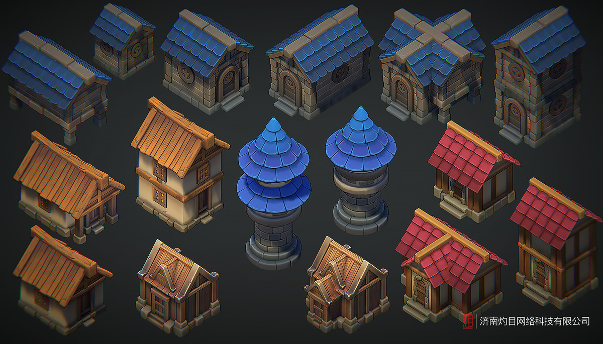 Z ! Voxel Assets - Imperial City