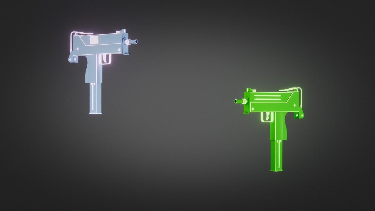 Ultimate Weapon Pack — 23 Guns + 943 Skins (Low Poly, Stylized, FPS/TPS Ready)