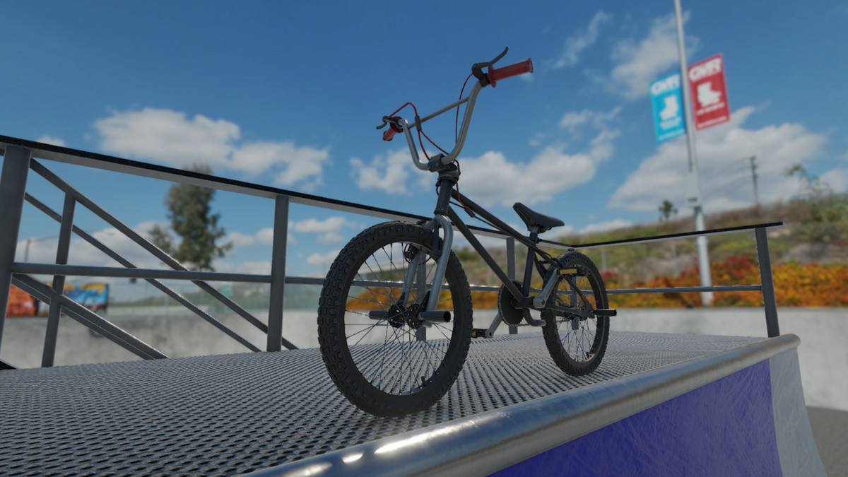 BMX Bike & Vert Ramp