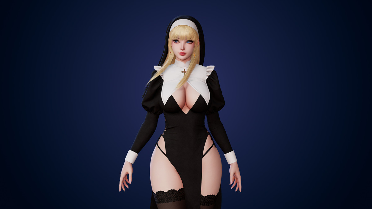 Nun Celestia - Female Character Series