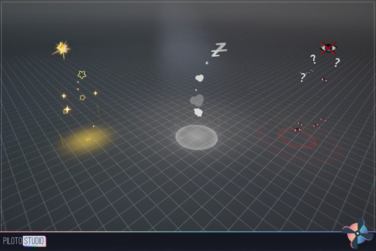 Toon Hits and Status Effects VFX