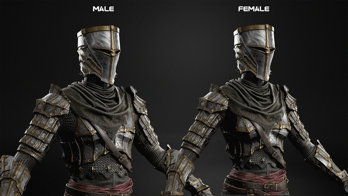 Gothic Knight - Male and Female