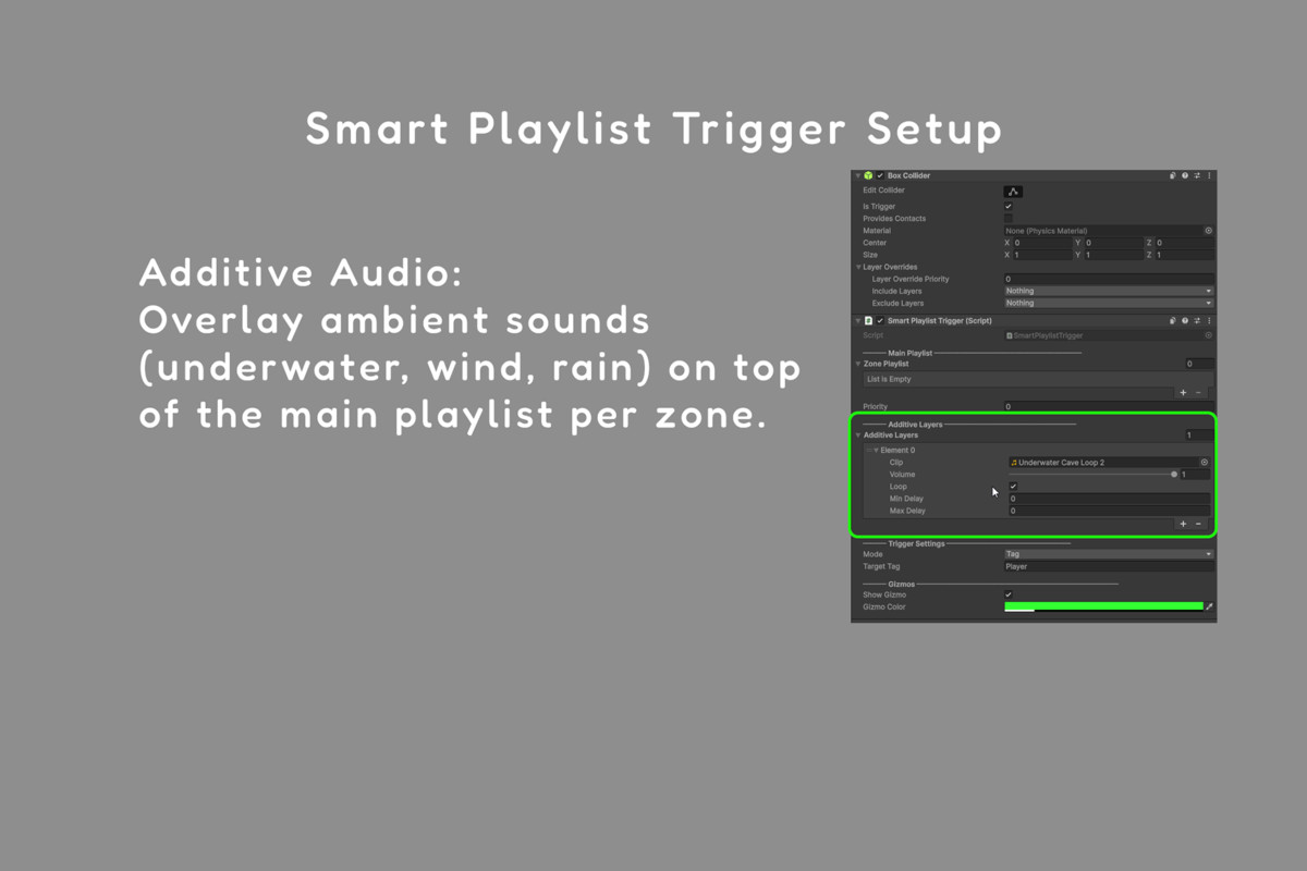 Ultimate Seamless Audio: Zone & SFX Manager