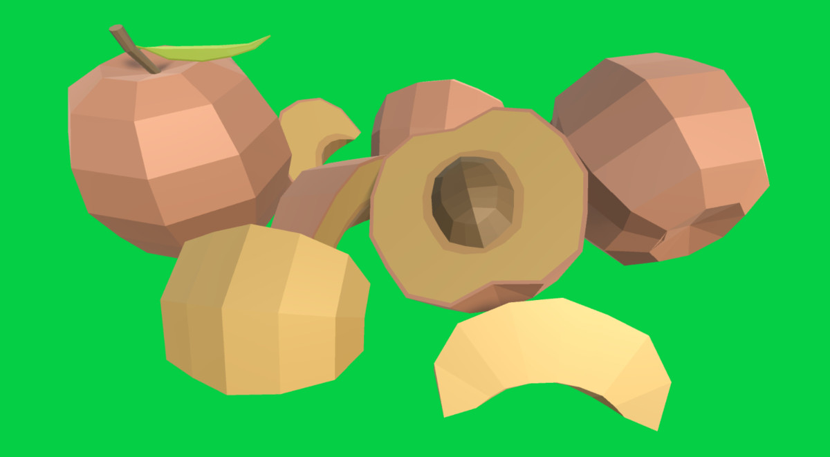 Low Poly Fruits | Model Pack