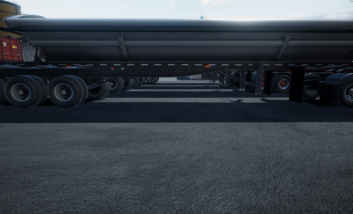 80s cabover sidedump trailer