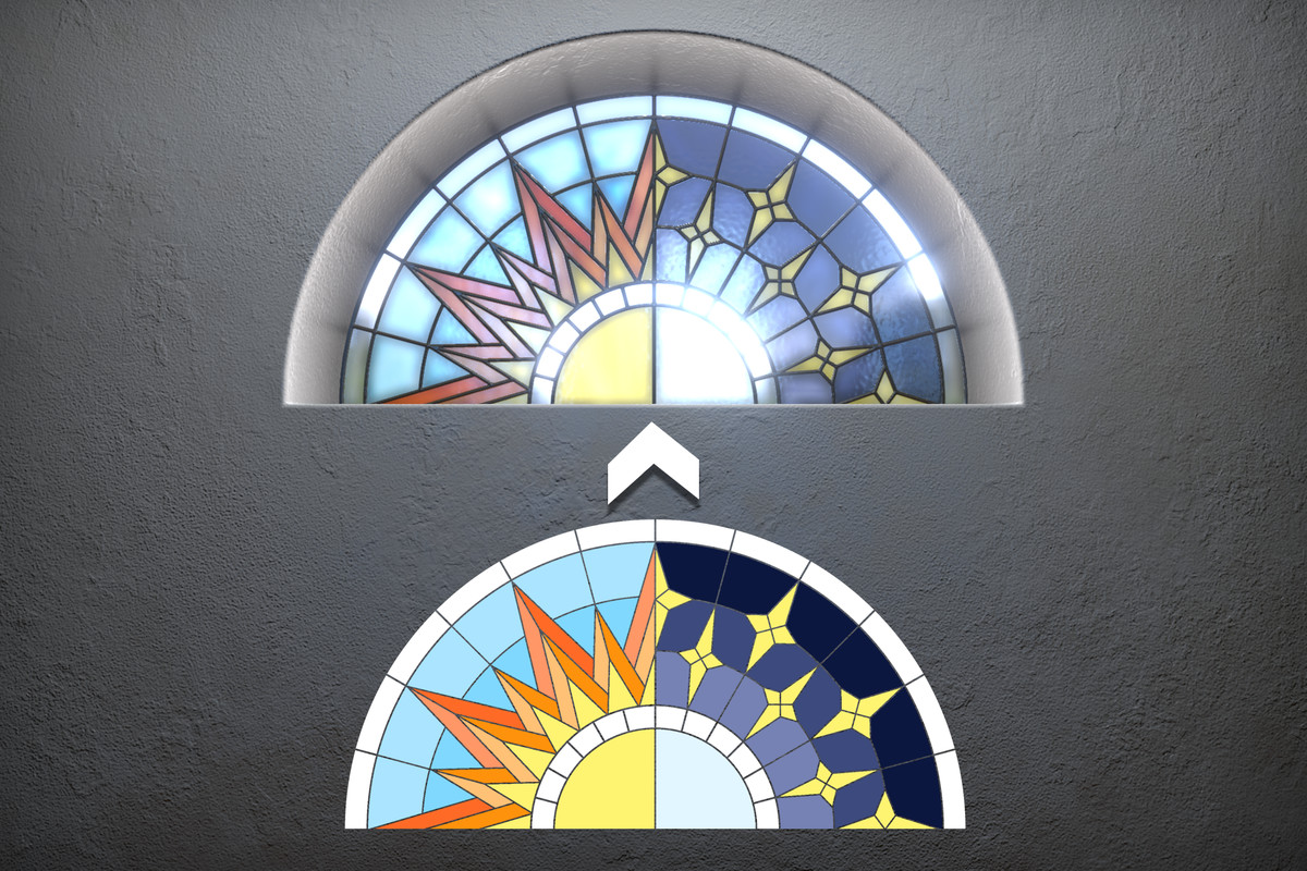 Stained Glass Material