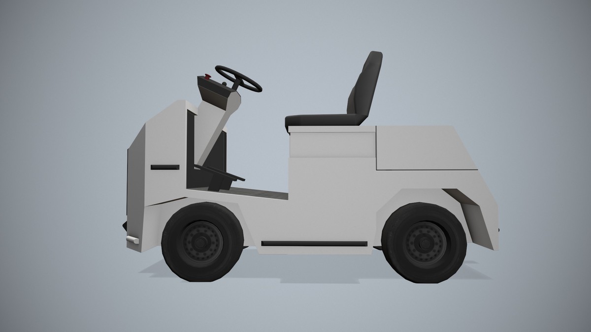 Baggage Tractor (354)