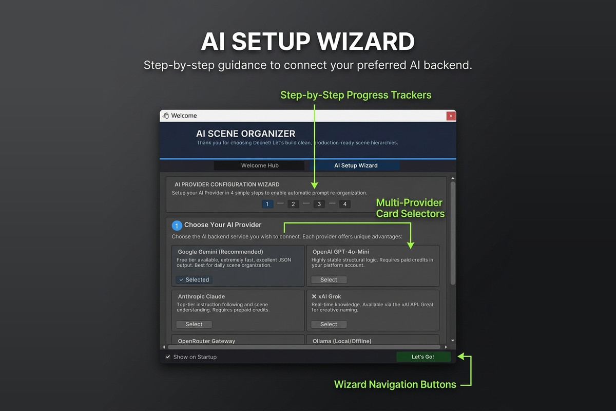 AI Scene Organizer - Intelligent Hierarchy Cleanup & Workflow Automation