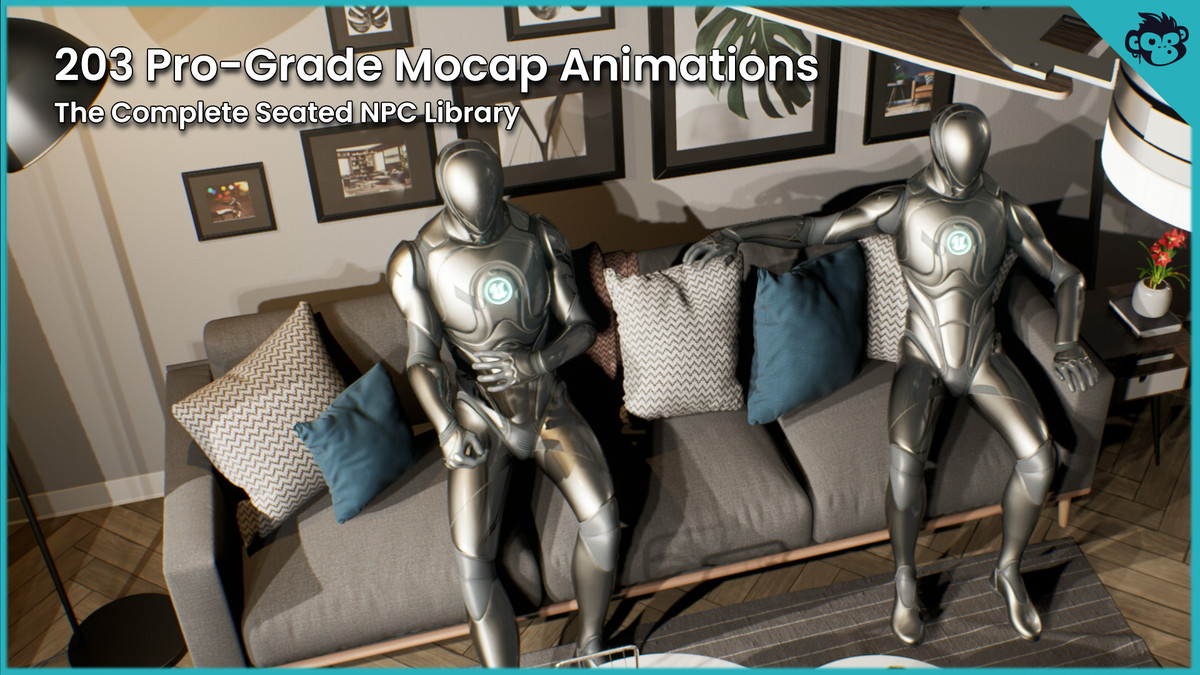 Sitting NPC Animation Pack