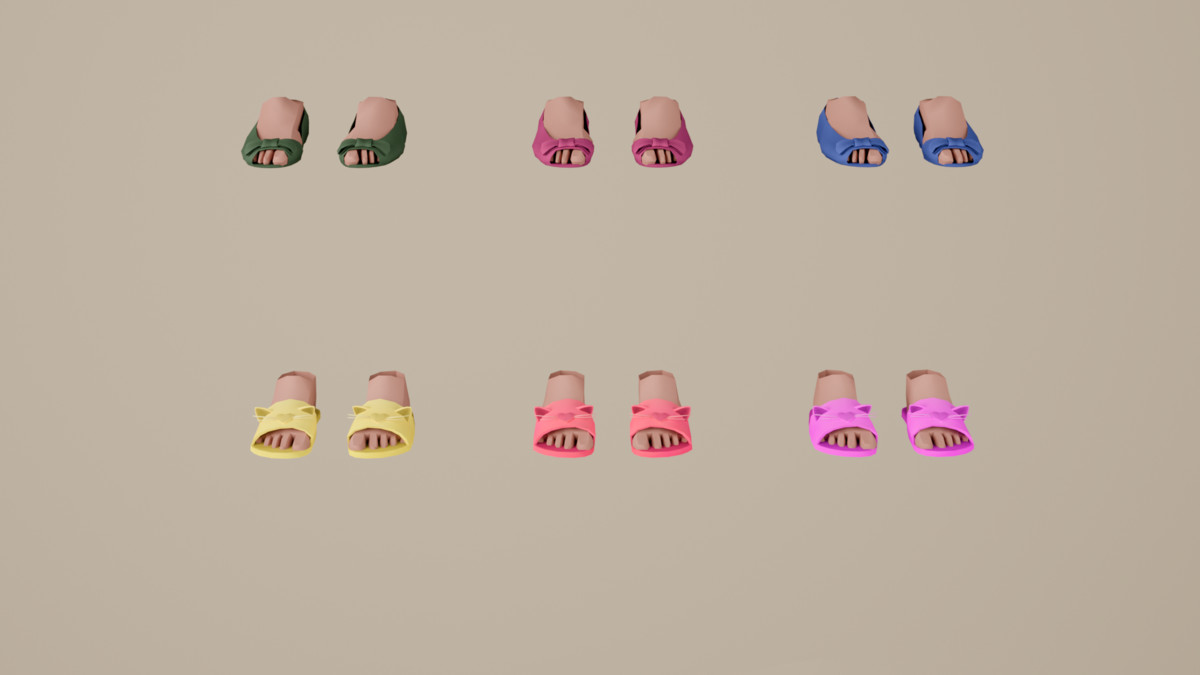 Modular Female Character Creator