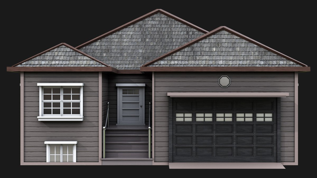 House 02 URP HDRP Textures