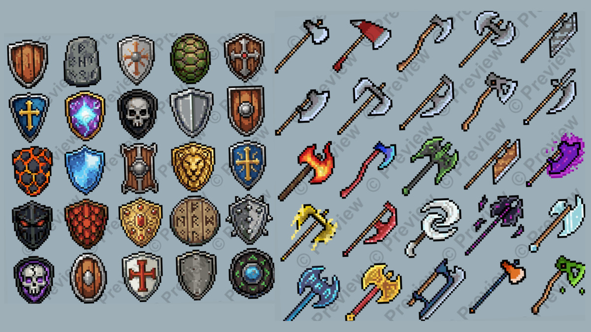 RPG fantasy Icons pack