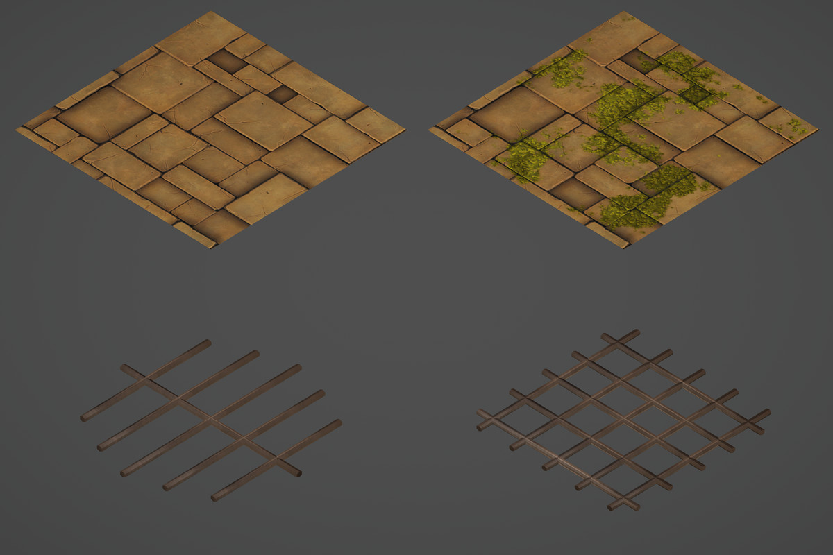 Ruins Forest Environment