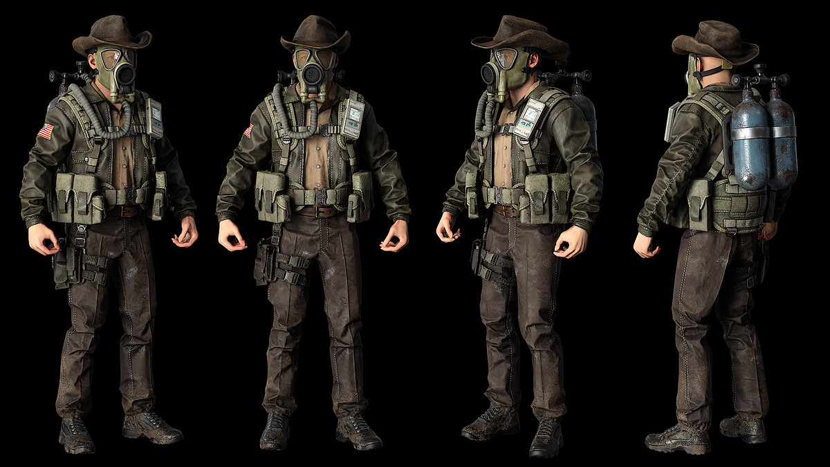 Post-Apocalyptic Sheriff Survivor modular
