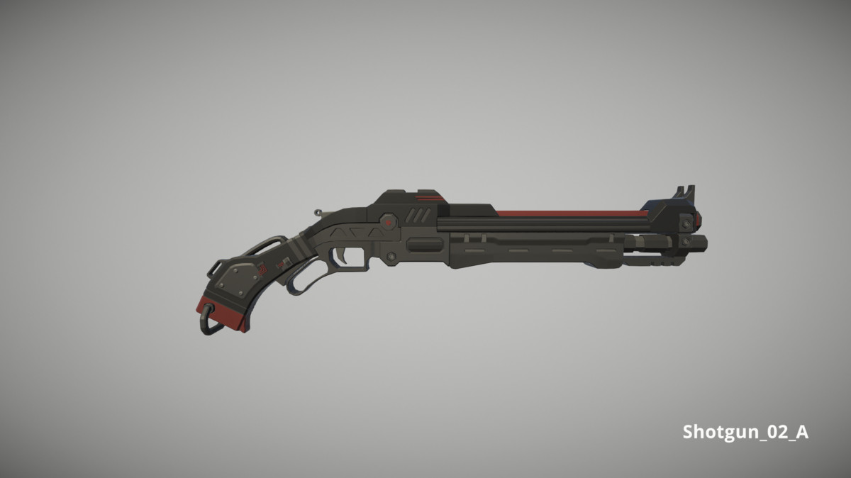 Cyberpunk Armory - Low Poly