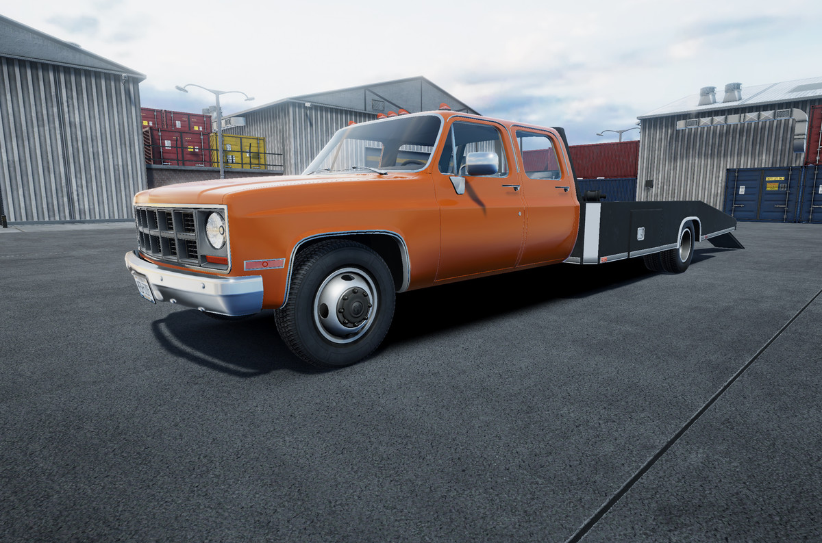 Crewcab ramp truck