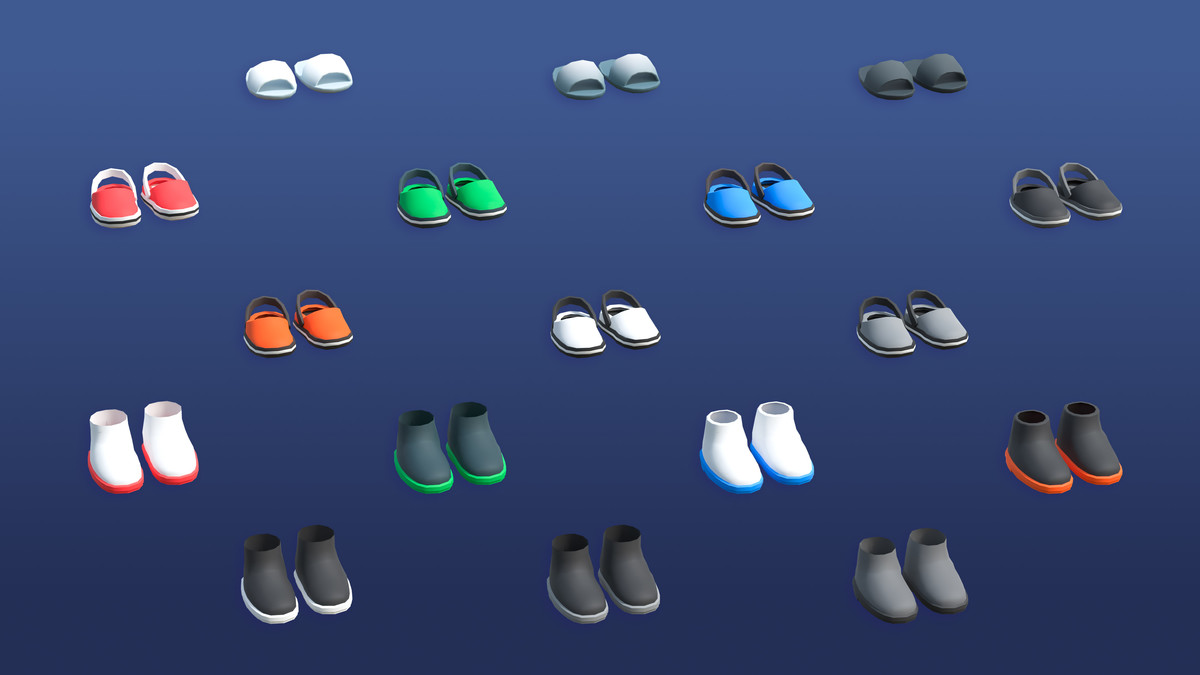 Astronaut Characters - Low Poly 3D Models Pack