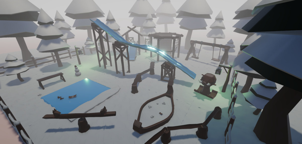 Stylized Winter Playground Pack