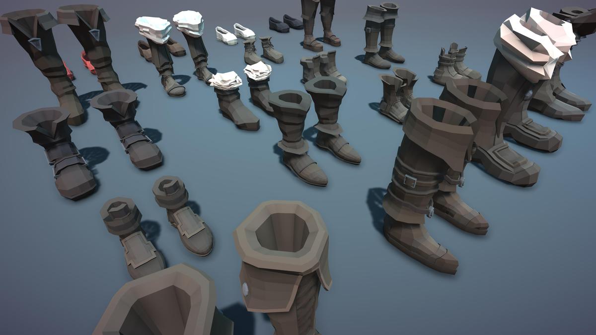 STYLIZED Fantasy Clothing Shop - Low Poly 3D Art