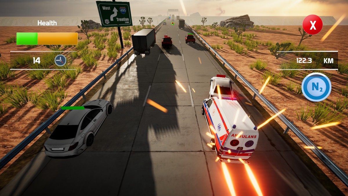 Traffic Racing Game