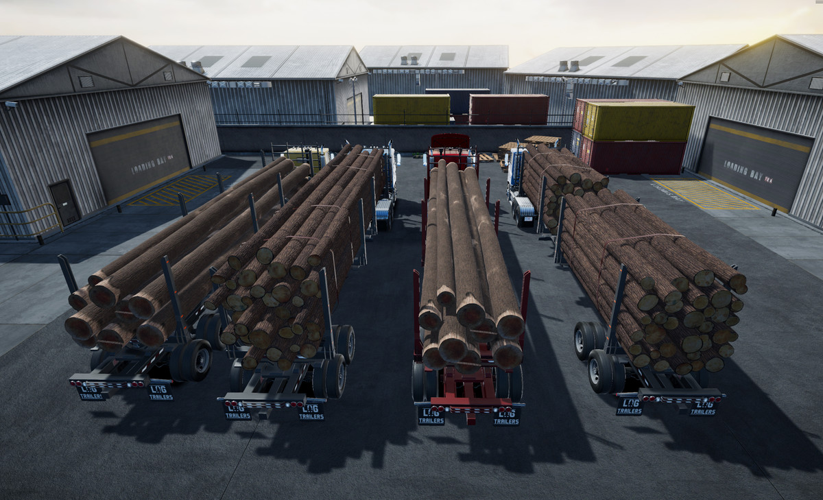 Cabover log truck