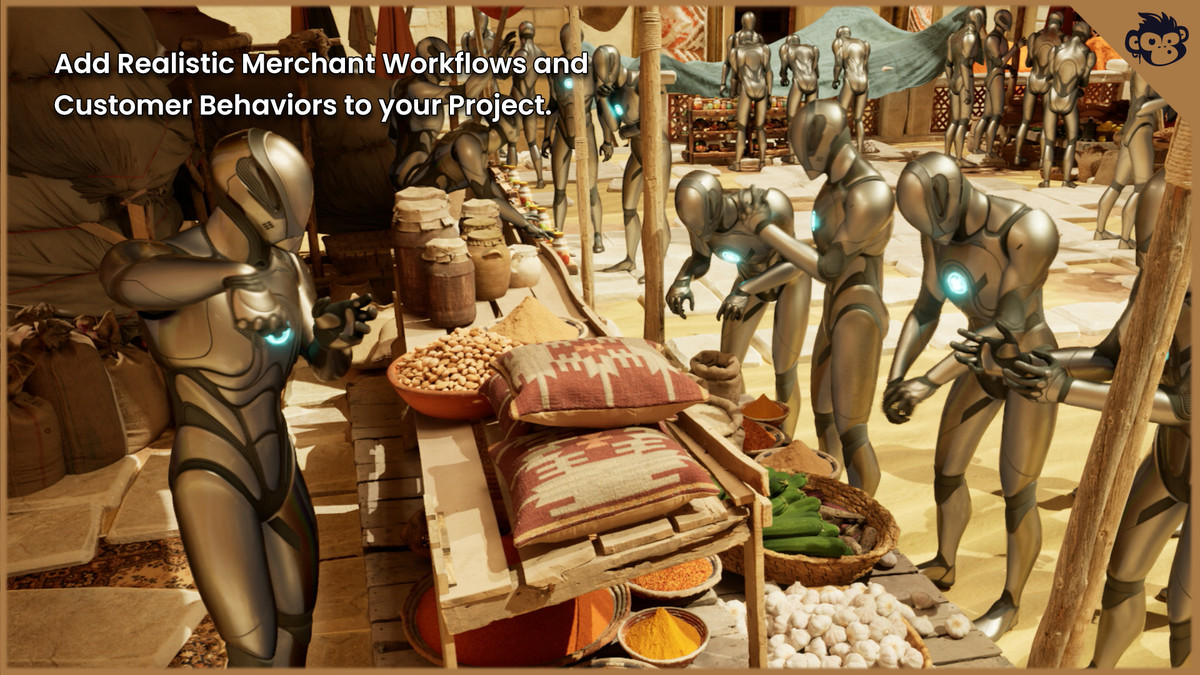 Street Bazaar Animation Pack