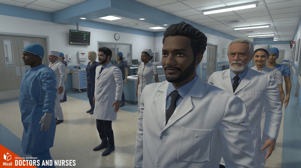 Doctors and nurses - medical workers