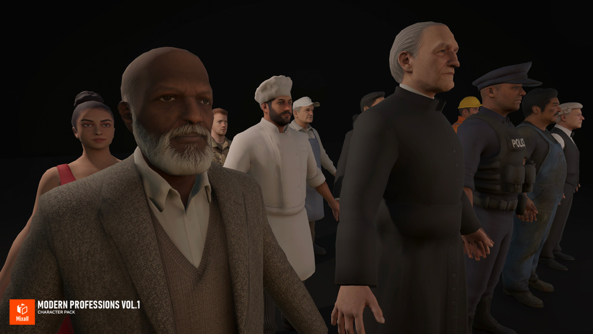 Modern Professions Vol.1 - Character Pack
