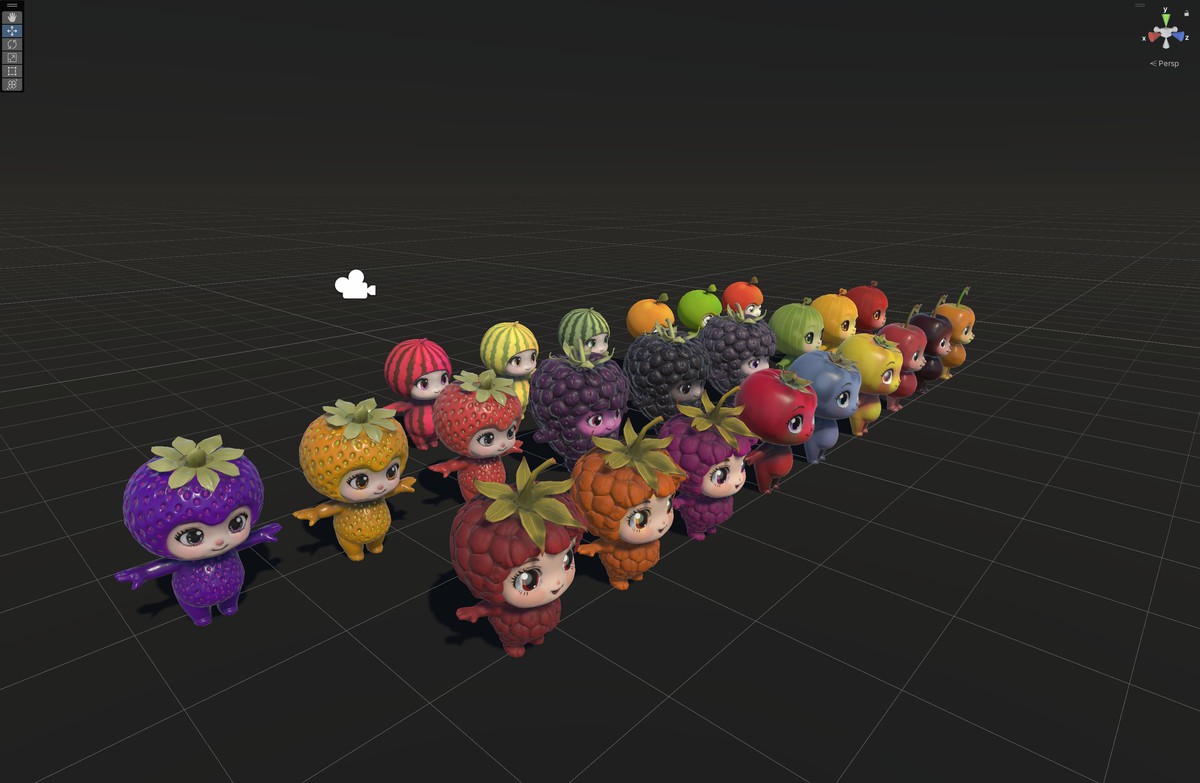 Chibi Fruit Pack One