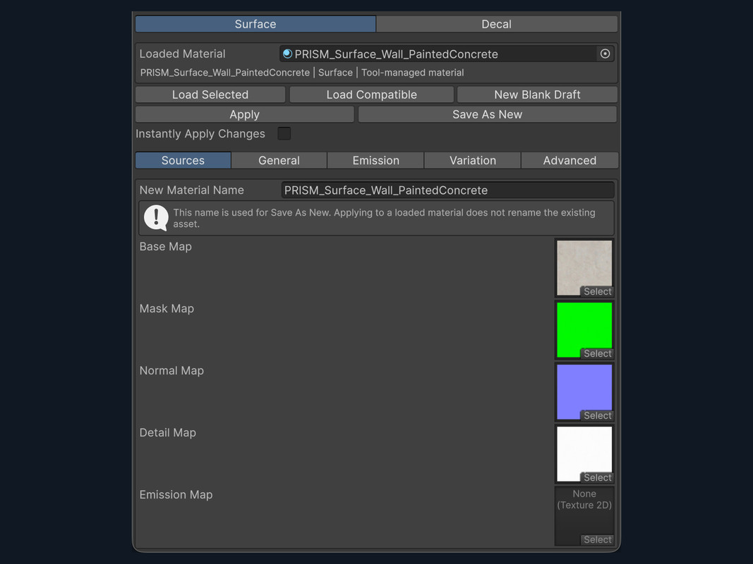PRISM Surface HDRP - Procedural Rendering & Integrated Surface Materials