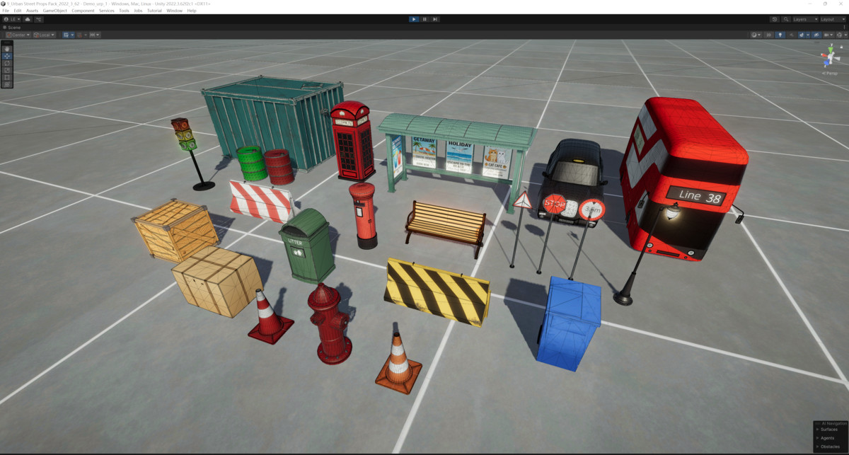 Urban Street Props Package