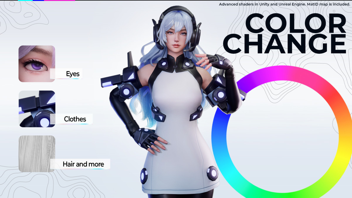 Cyber Operator Girl Ophelia