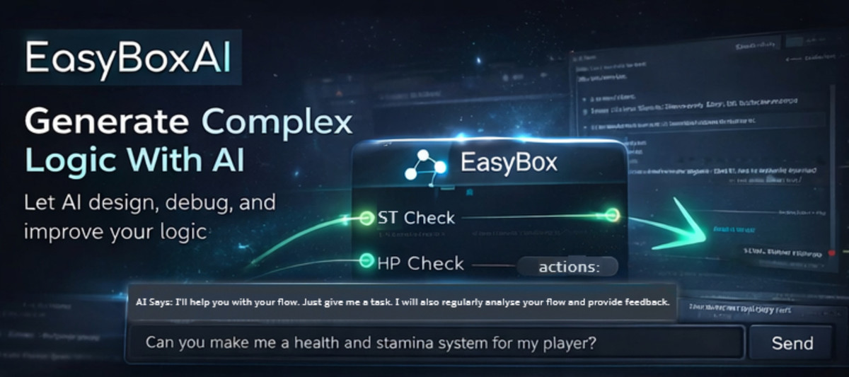 EasyBox: AI-Powered Visual Scripting & Multiplayer