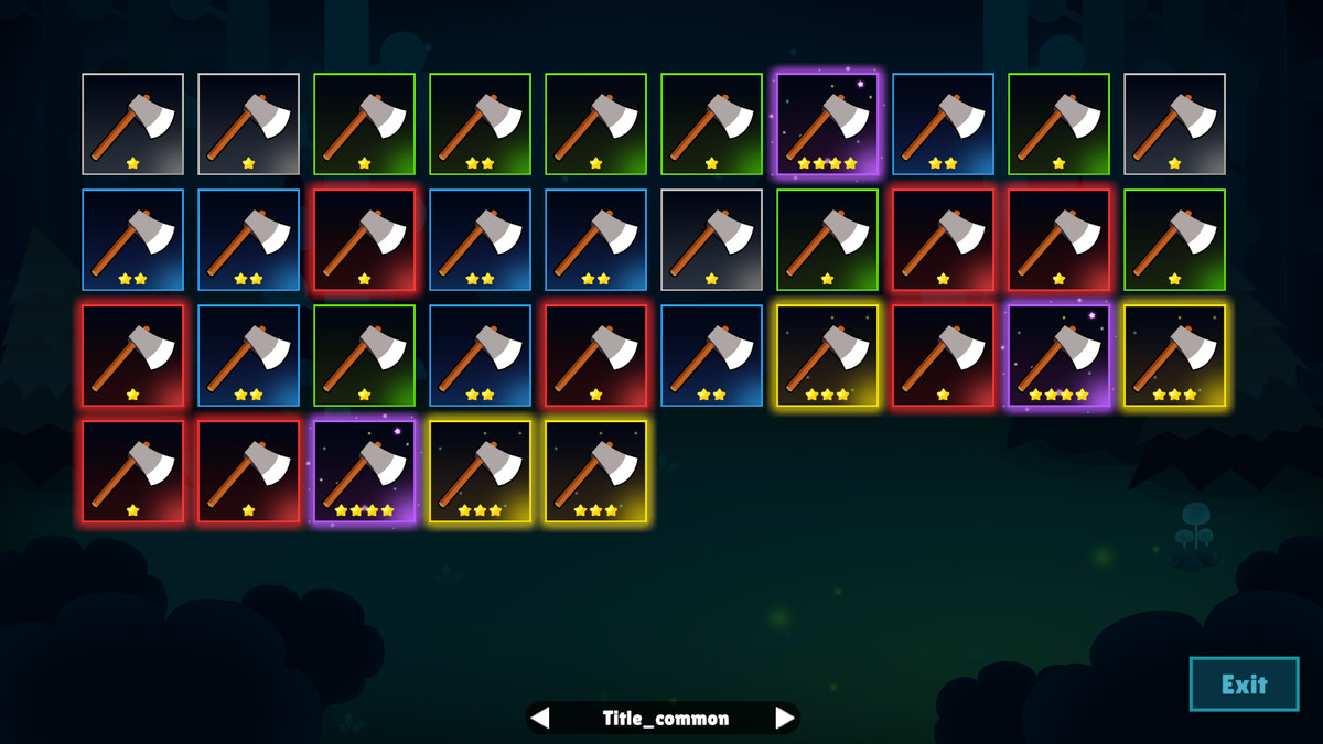 Idle Game Horizontal UI Kit